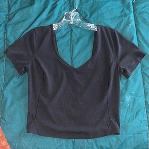 Lululemon 🍋 align tee shirt size 6 black